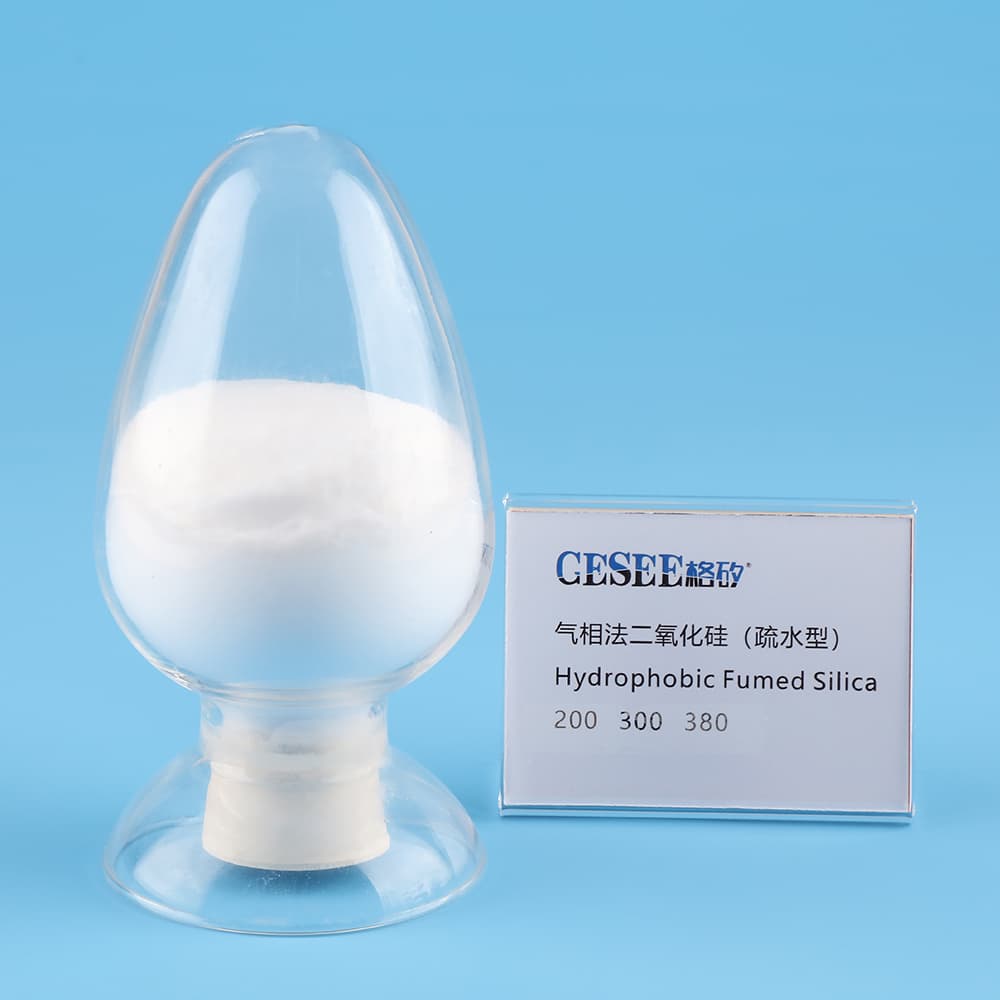 hydrophobic fumed silica